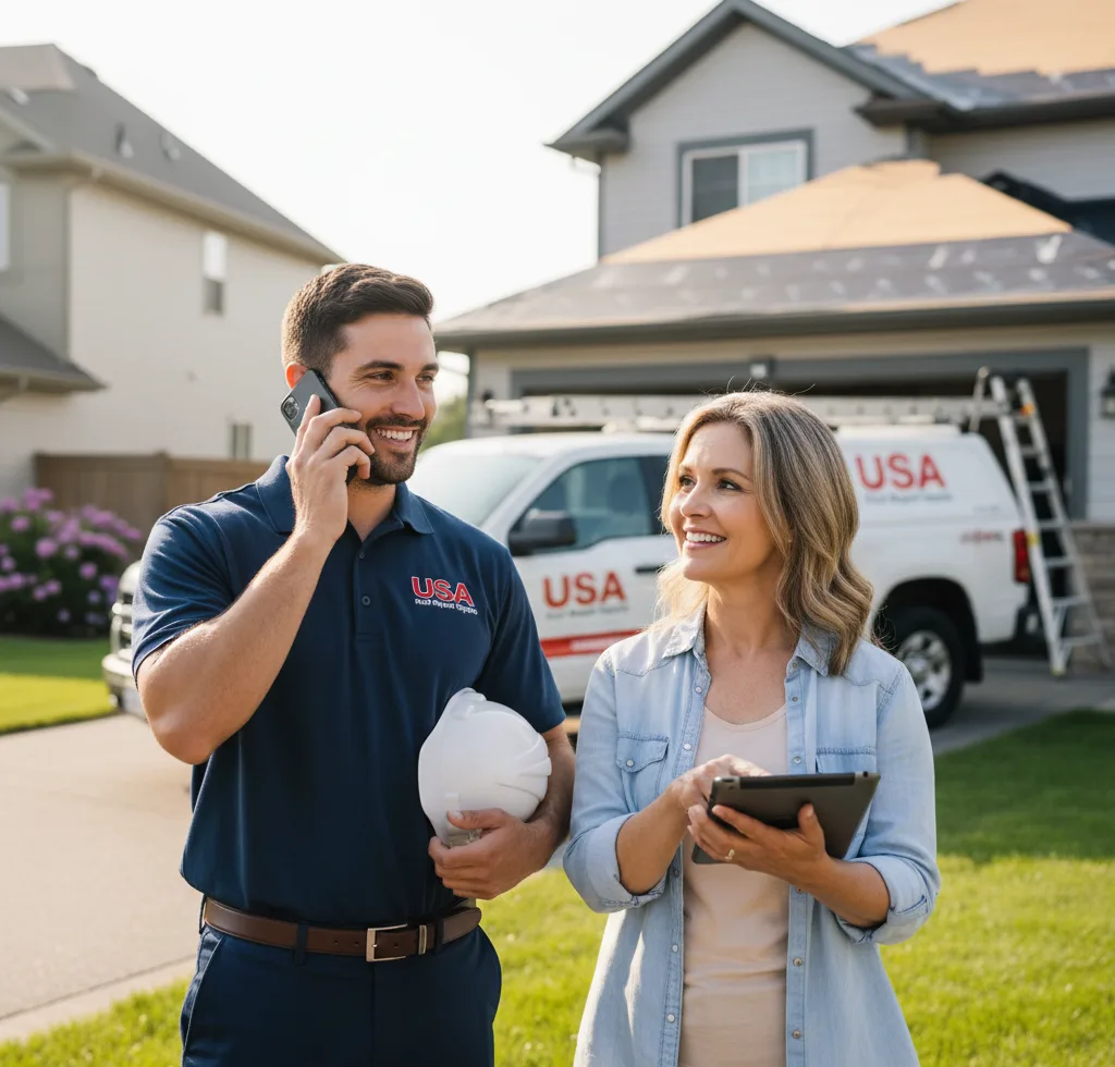 USA Roof Repair Experts customer support in Northbrook